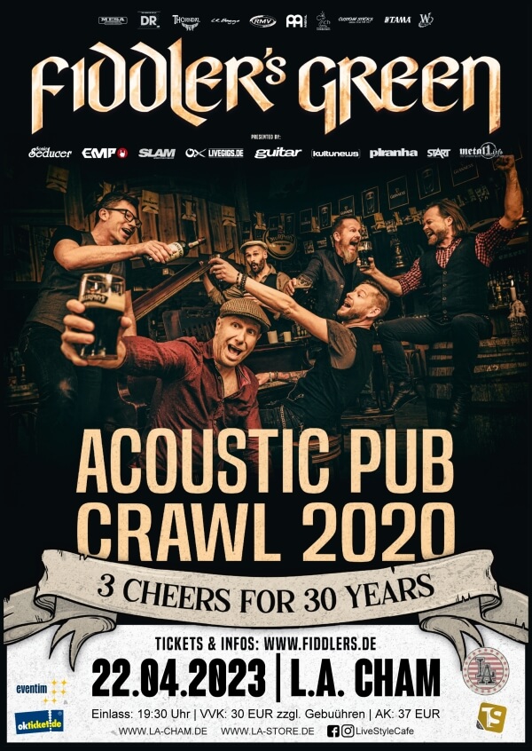 FIDDLER'S GREEN - Acoustic Pub Crawl // 22.04.2023