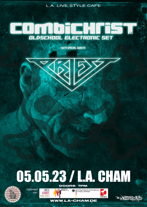 COMBICHRIST - oldschool electronic set - with special guest: PRIEST