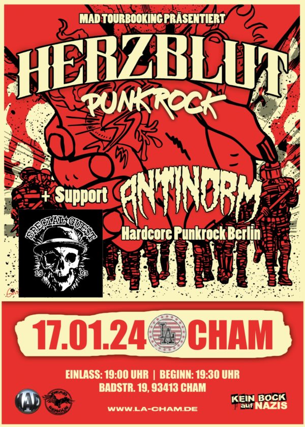 HERZBLUT / SPECIAL GUEST / ANTINORM // 17.01.25