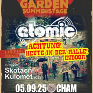 ATOMIC (DE) & SKOTAČNÍ KULOMET (CZ) // 05.09.25