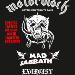 MOTÖRBLÖCK / MAD SABBATH / EXORCIST // 28.12.25