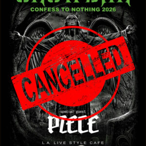 CANCELLED: CROWBAR & PIECE // 30.07.26