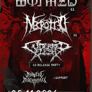 WORMED / NECROTTED / CUTTERED FLESH / NEUROTIC MACHINERY // 20.11.26