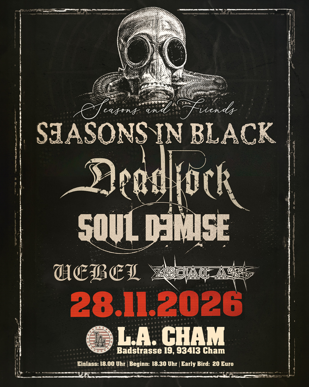 SEASONS IN BLACK & FRIENDS INDOOR FESTIVAL // 28.11.26
