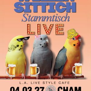 WELLENSITTICH STAMMTISCH // 04.03.2027
